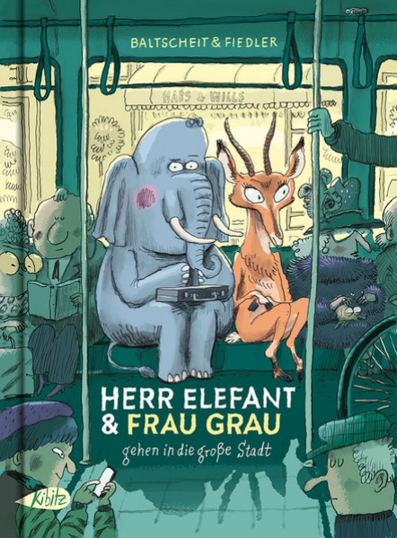 Herr Elefant & Frau Grau gehen in die grosse Stadt